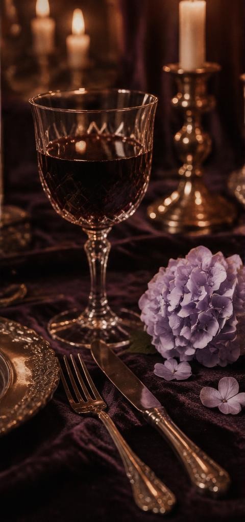 A delicious alibi theatrical still life